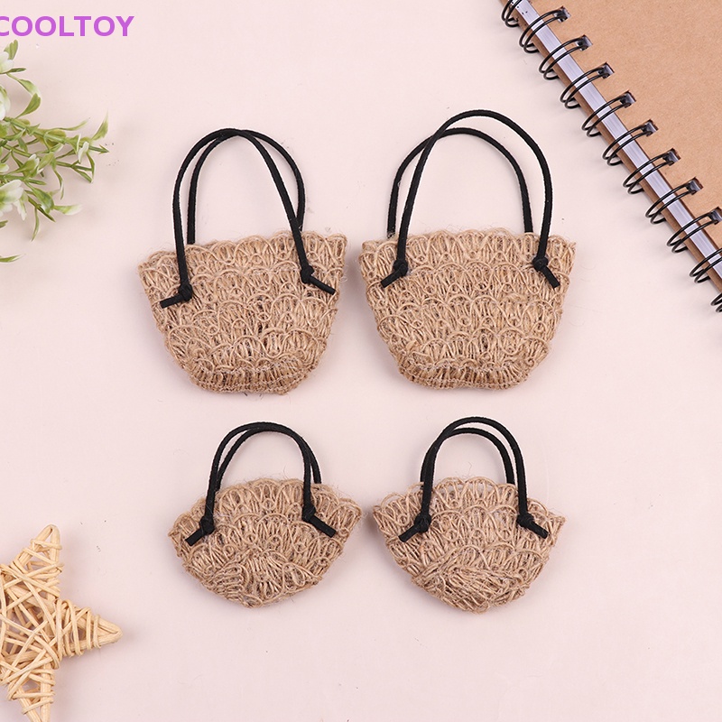 Túi Xách Đan Cói Đeo Vai Dành Cho Búp Bê Barbie