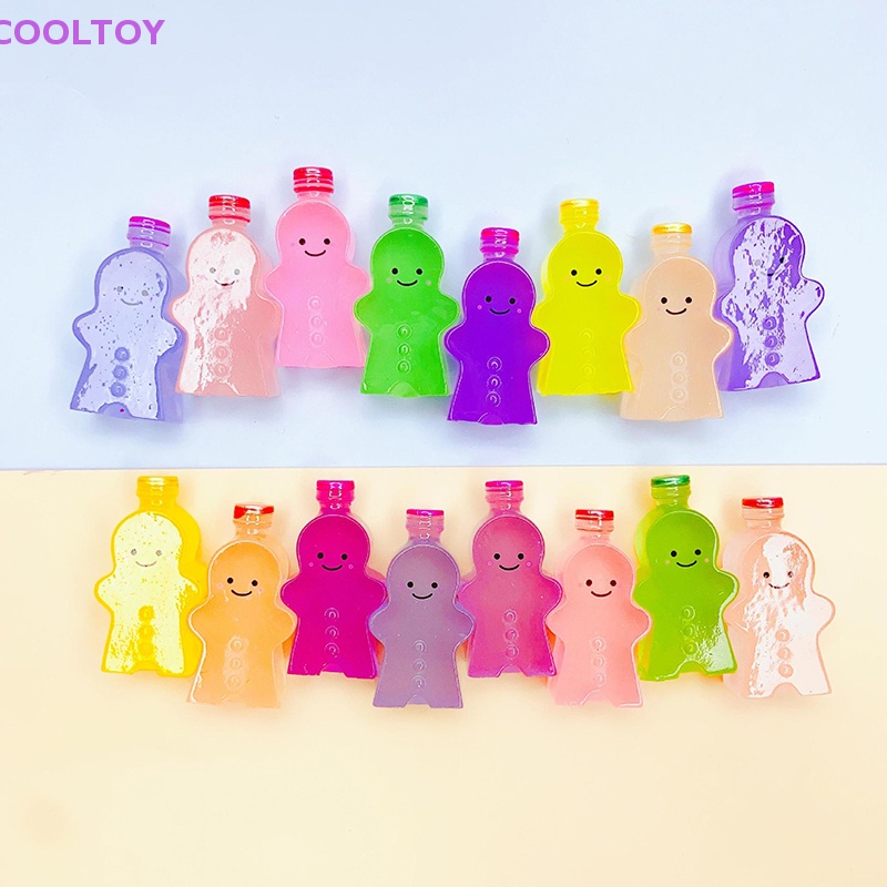 Cooltoy Bộ 2 Đồ trang trí Nhân Vật Gingerbread Man Hoạt Hình Phát Sáng Trong Bóng Tối Trang Trí Tiểu Cảnh