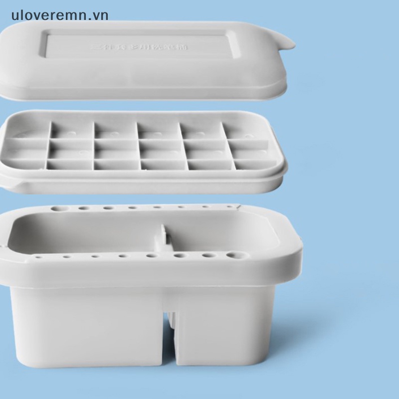 Xô Đựng Cọ Vẽ Kèm Giá Đỡ Màu Nghệ Thuật