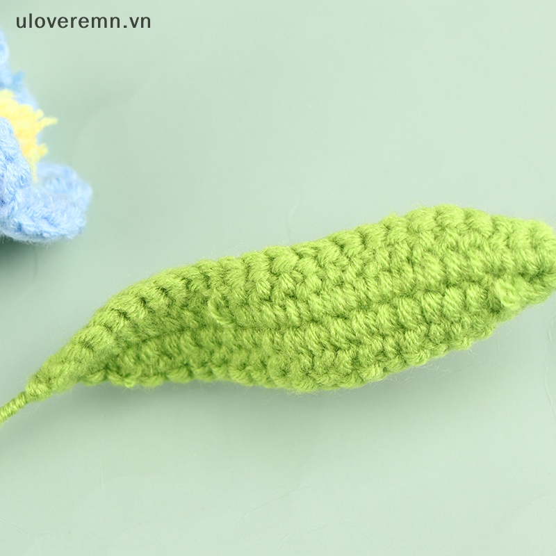 1 Bó Hoa Dệt Kim Thủ Công DIY Trang Trí Nhà Cửa