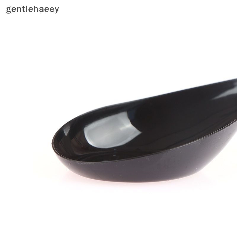 Bộ 10 Chén / Đĩa / Muỗng Ăn Tráng Miệng Bằng Nhựa Tiện Dụng