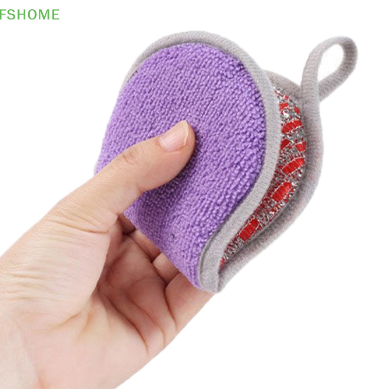 Fshome Miếng Bọt Biển Rửa Chén Hai Mặt Tiện Dụng Cho Nhà Bếp Mới