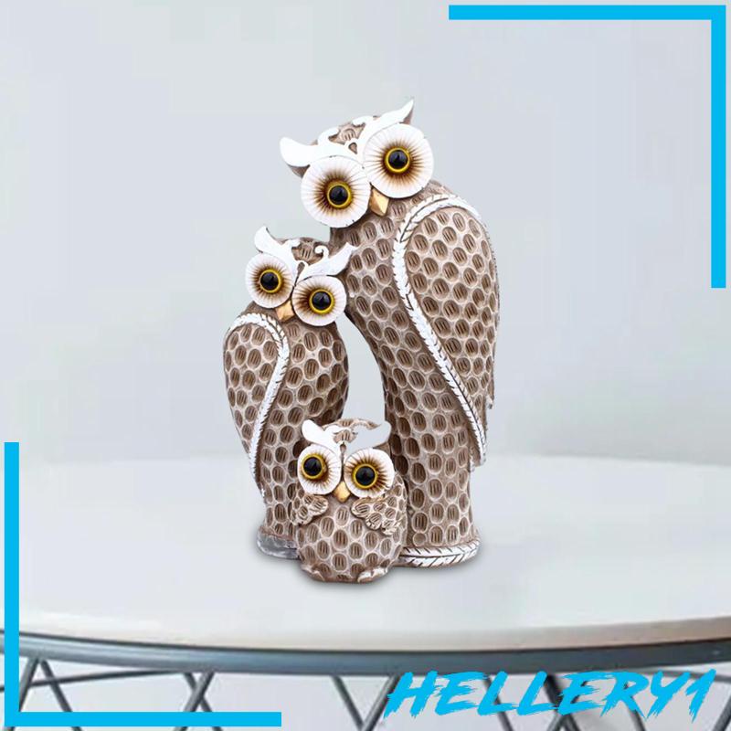 1 Tượng Hình Chim Cú Phong Cách Bắc Âu Dùng Để Trang Trí Phòng Khách