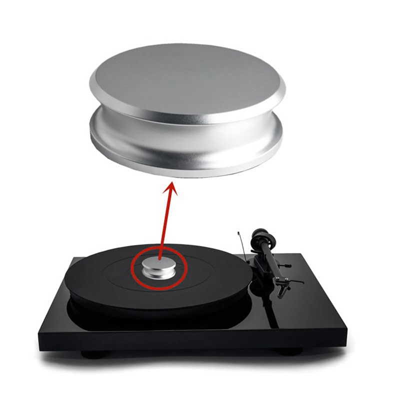Kẹp Cân Bằng Đĩa Vinyl Bằng Nhôm Cho Máy Nghe Nhạc Quay Đĩa