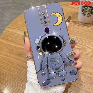 ốp lưng OPPO F11 Pro OPPO F11 Ốp Điện Thoại Silicon Mềm Mạ Điện Chống Sốc Ddyzj044 Cho OPPO F11 Pro OPPO F11 viền vuông cute