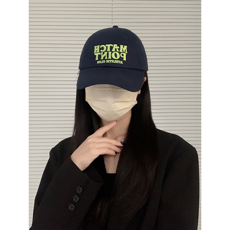 Mũ Lưỡi Trai Mềm Thêu Họa Tiết Phong Cách Hàn Quốc Thời Trang Mùa Hè 2023 Cho Nữ