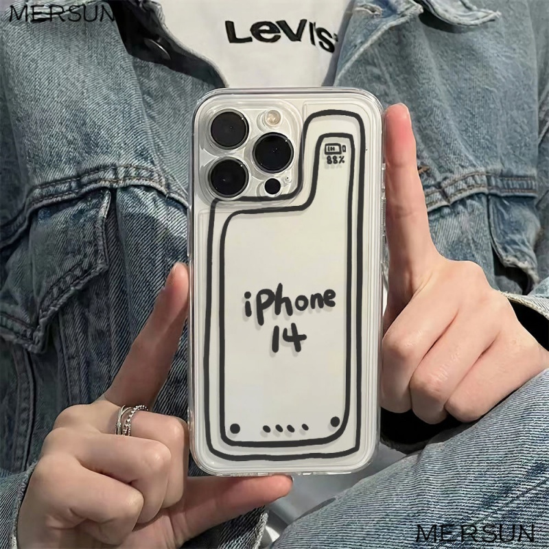 ✅Ốp Điện Thoại Mềm Họa Tiết Hoạt Hình Chống Sốc Cho Apple Iphone12786In14Pro max plus11 13