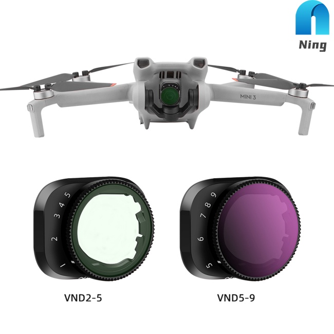 Kính Lọc Giảm Ánh Sáng Có Thể Điều Chỉnh Cho Máy Ảnh Dji Mini 3 Pro / Mini 3