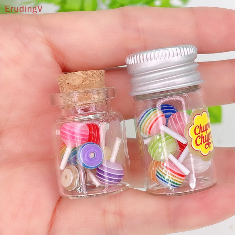 [ErudingV] Mô Hình Kẹo Mút Đóng Hộp Mini Trang Trí Nhà Búp Bê Thu Nhỏ [Mới]