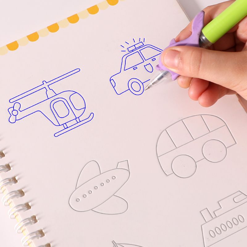 Sách Tập Vẽ Độc Đáo Thú Vị Cho Bé