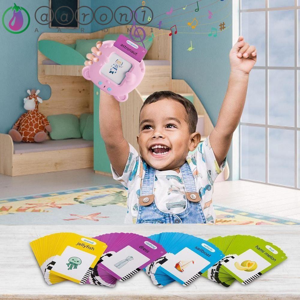 Bộ 112 Thẻ Bài Học Tiếng Anh AARON1|Đồ Chơi Đọc Thẻ Học Tiếng Anh Thiết Kế Bỏ Túi Tiện Dụng