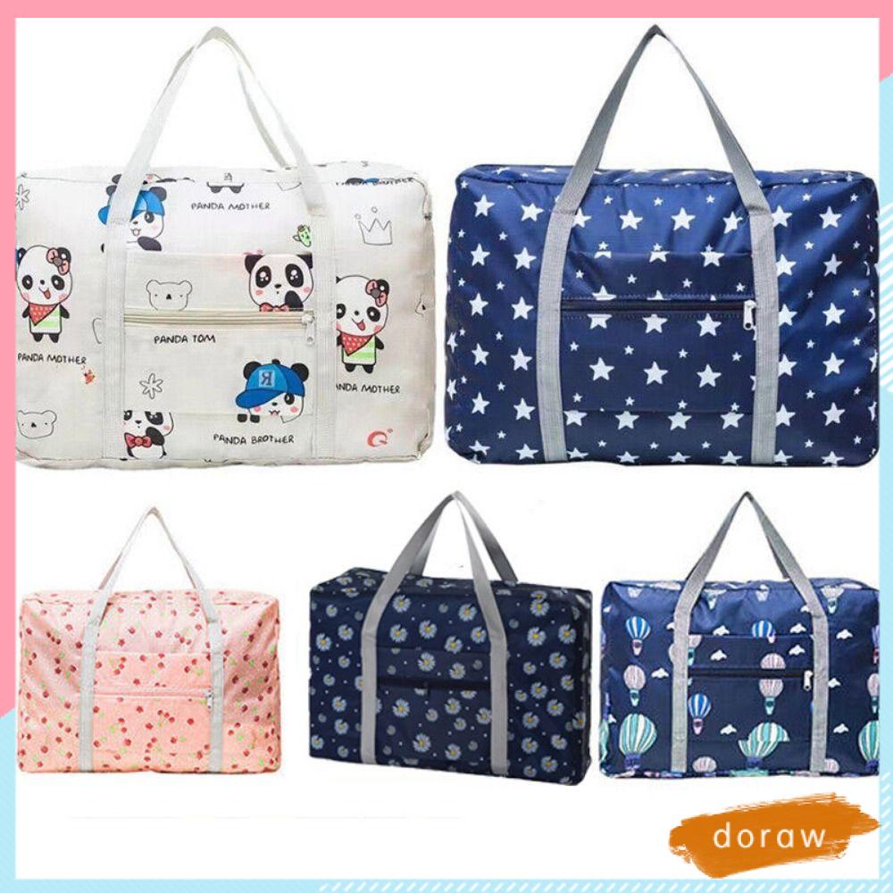 Túi Đựng Hành Lý Du Lịch Bằng Vải Oxford Có Thể Gấp Gọn Tiện Dụng