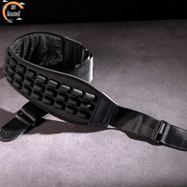 [IS] Dây Đai Đệm Khí Dày Dặn Bằng Da Hai Mặt Dùng Để Mát Xa Cho Đàn Guitar