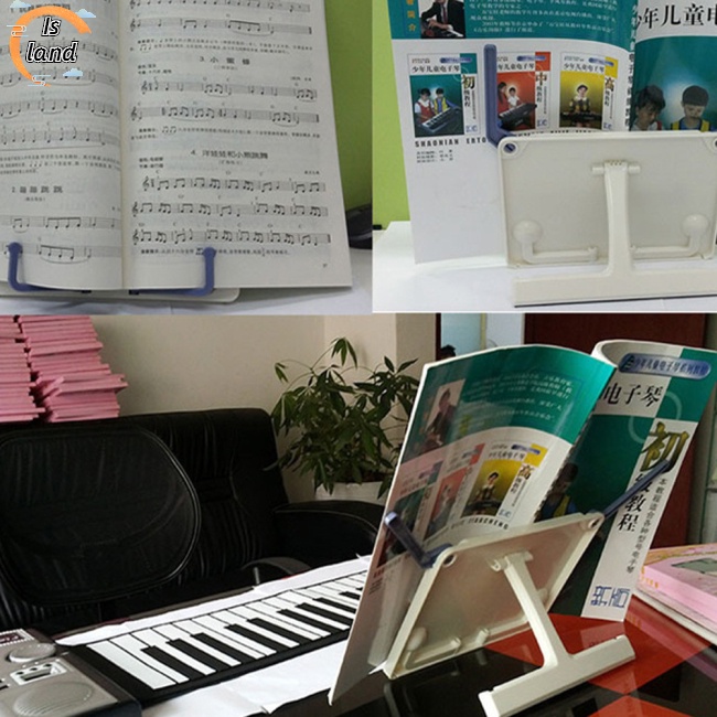 [IS] Giá Đỡ Điện Thoại / Máy Tính Bảng Ghi Âm / Sách Có Thể Gấp Gọn Để Bàn