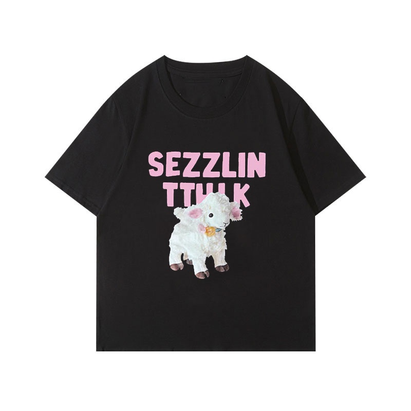 NRVP Áo Thun 100% Cotton Tay Ngắn Phong Cách Hàn Quốc Mới