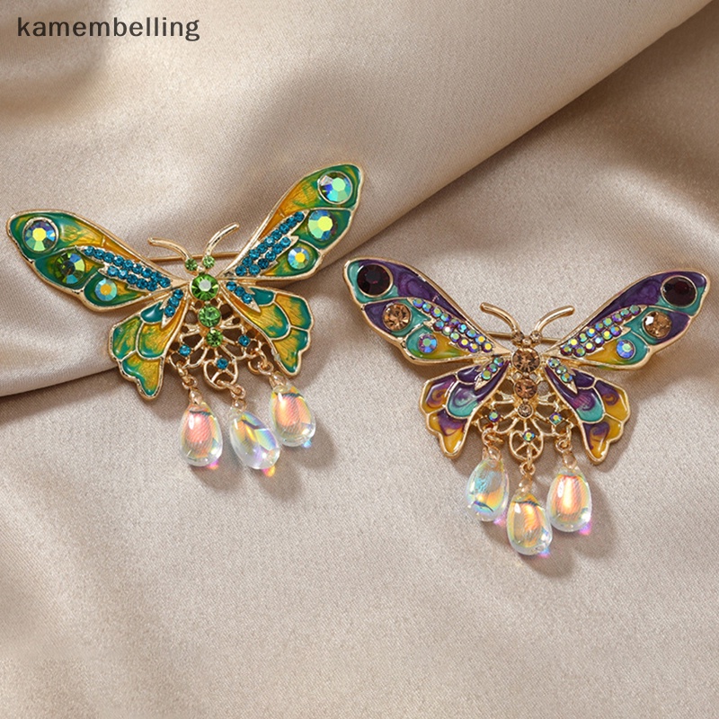 Trâm Cài Áo Hình Giọt Nước Bướm Tráng Men Unisex Làm Đẹp Sự Kiện Trang Trí Văn Phòng / Tiệc Tùng