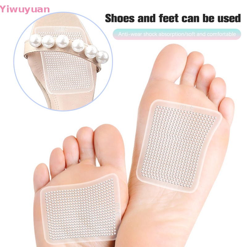 1 Cặp Miếng Lót Giày Cao Gót Giảm Đau Chống Trượt Mới