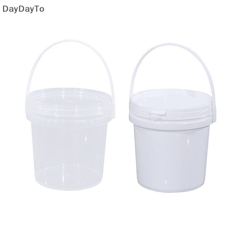 Xô Nhựa Dày Dặn Đựng Trà Sữa 500ML Có Nắp Đậy Tiện Dụng