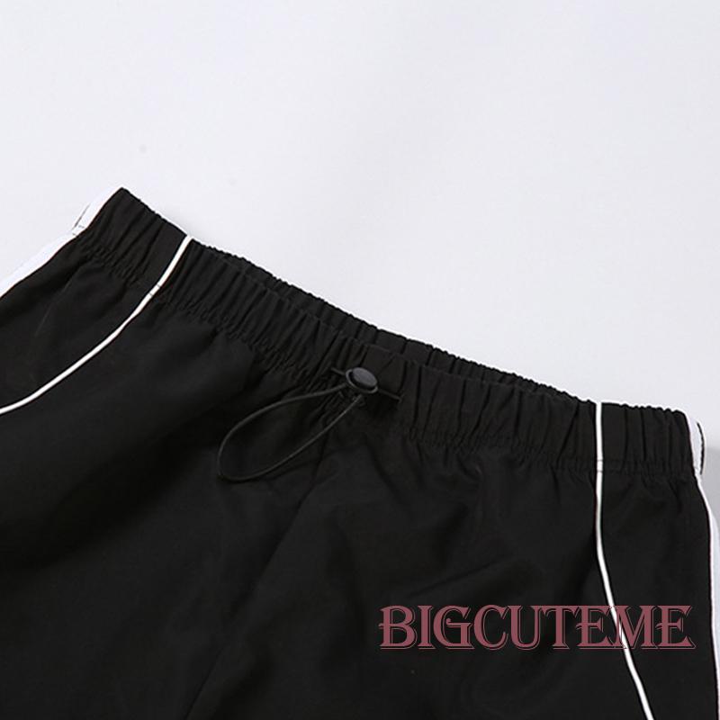 Quần Dài Lưng Cao Ống Rộng Họa Tiết Kẻ Sọc Thời Trang Xuân Hè Dành Cho Nữ