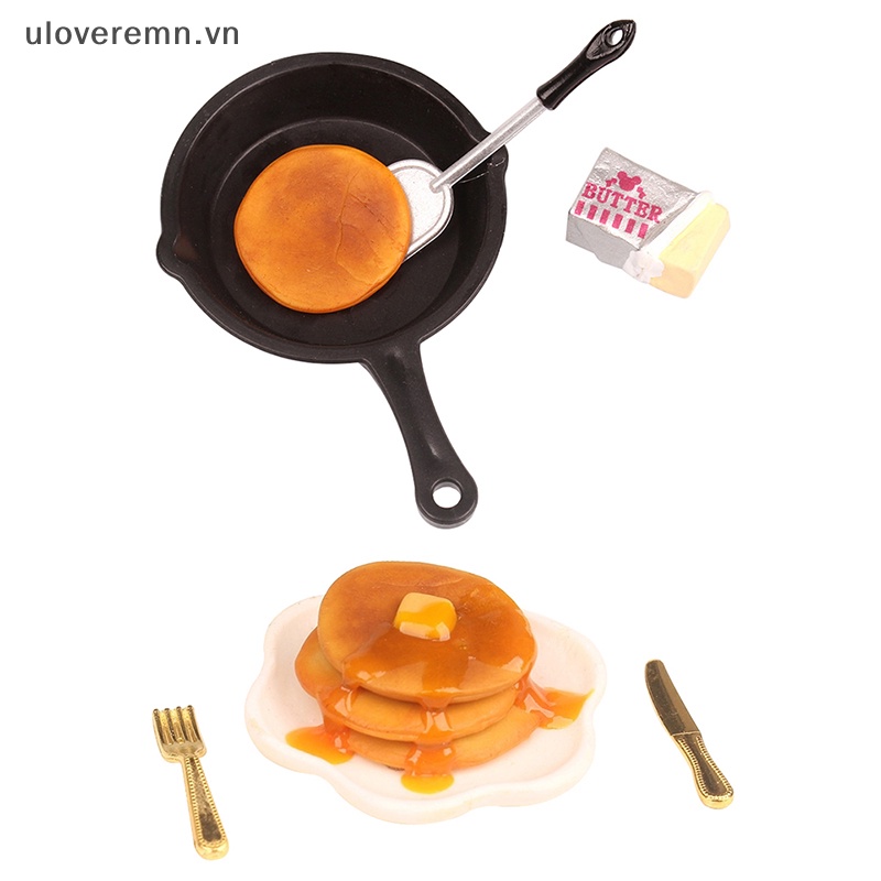 1 Set Mô Hình Chảo Sắt 1: 12 Dùng Trang Trí Nhà Búp Bê