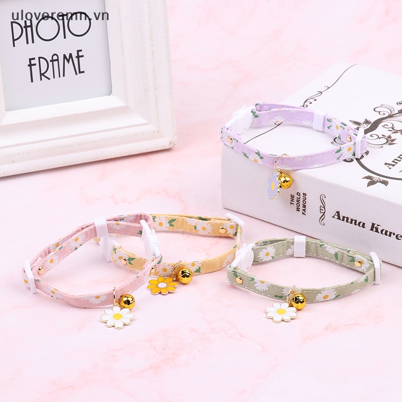 Vòng Cổ Thú Cưng Gắn Chuông Điều Chỉnh Được 1 Cái