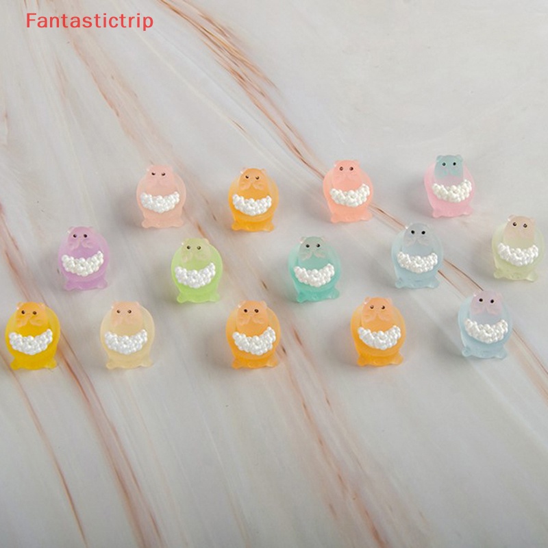 [Fantastictrip] Set 5 Mô Hình Búp Bê Mini Phát Sáng Trong Bóng Tối Trang Trí Tiểu Cảnh Craf Mới