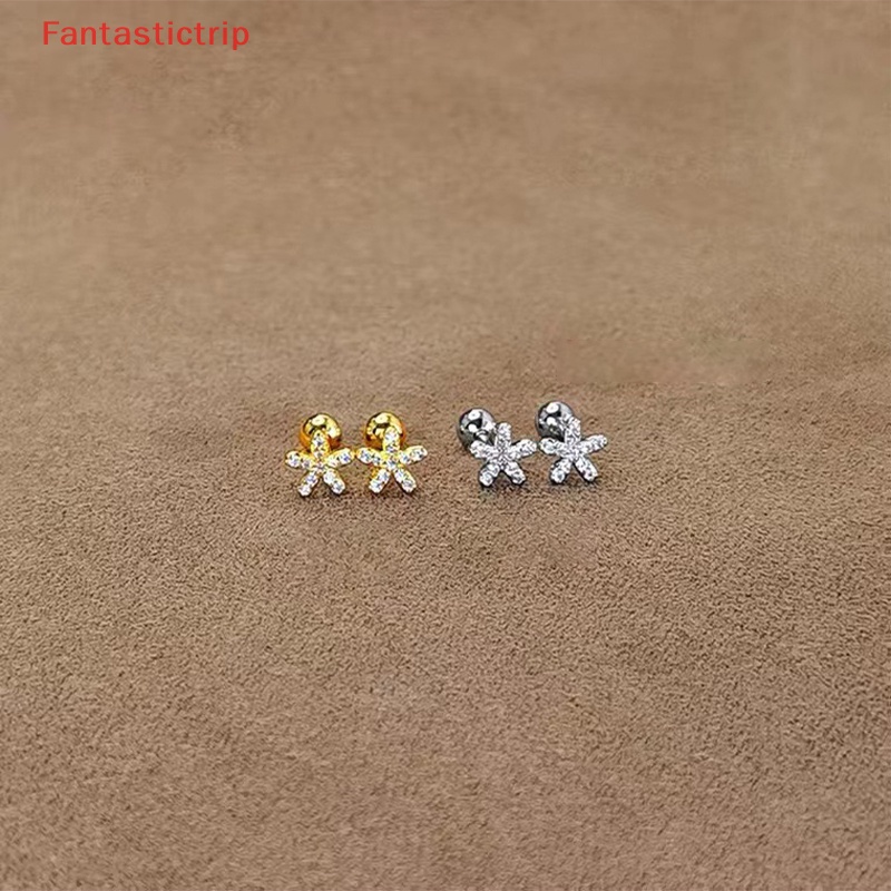 1 Đôi Bông Tai Hình Hoa Xoắn Ốc Thời Trang Dành Cho Nữ