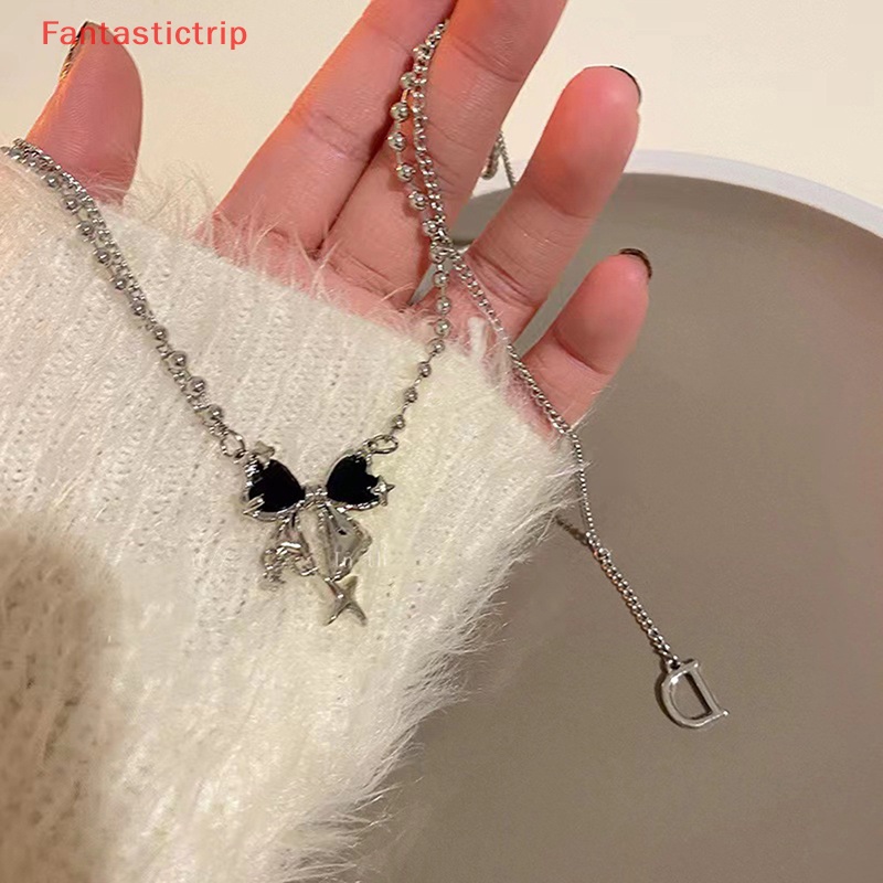 Vòng cổ Y2K Mặt Hình Nơ / Trái Tim Xinh Xắn Thời Trang