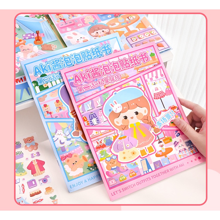 Sticker Dán Trang Trí Lều Hình Phong Cảnh Sáng Tạo