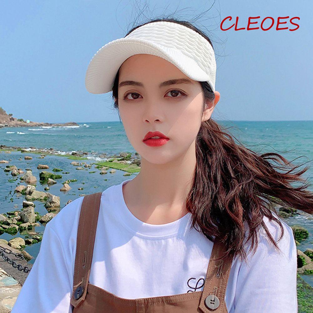 Mũ Lưỡi Trai Chống Nắng Chống Tia UV Bằng Polyester Phong Cách Hàn Quốc Cổ Điển Độc Đáo Thời Trang Cho Nữ