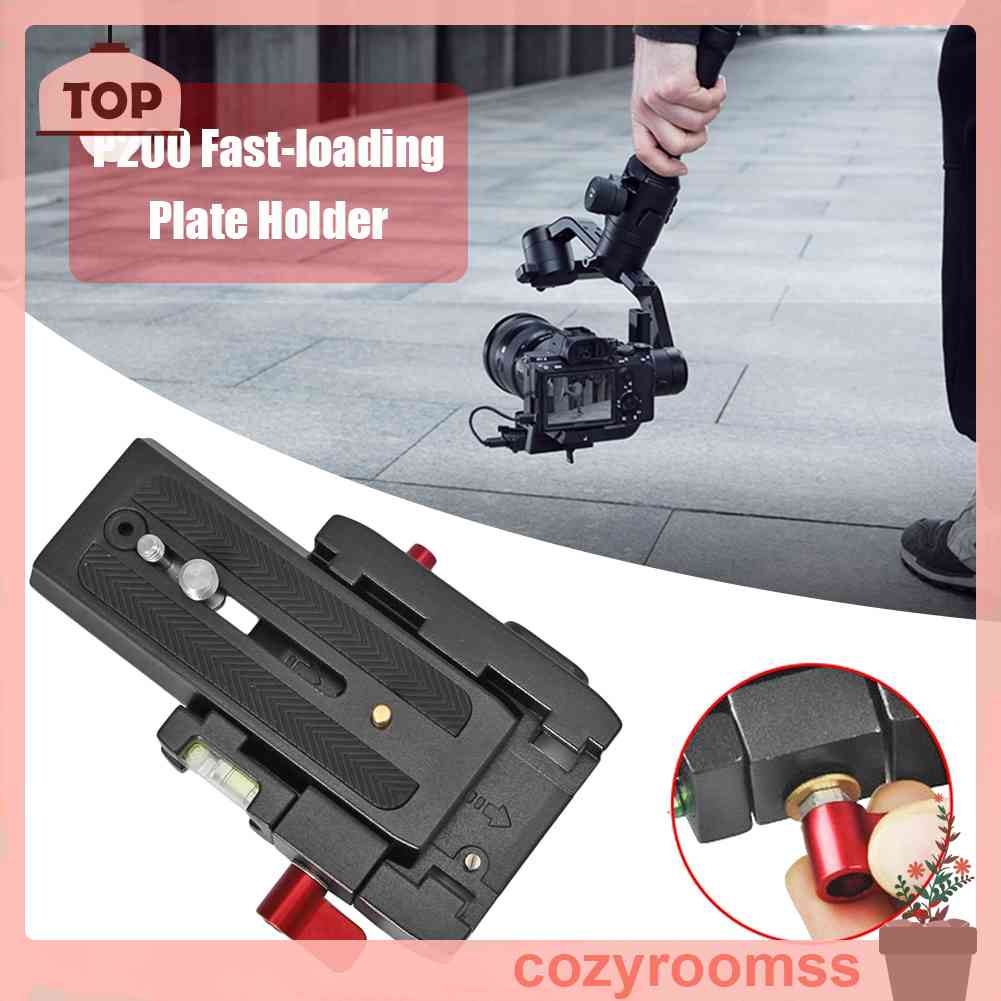 Tấm Tháo Lắp Nhanh P200 Bằng Hợp Kim Nhôm Cho Chân Tripod Manfrotto 501 Q5