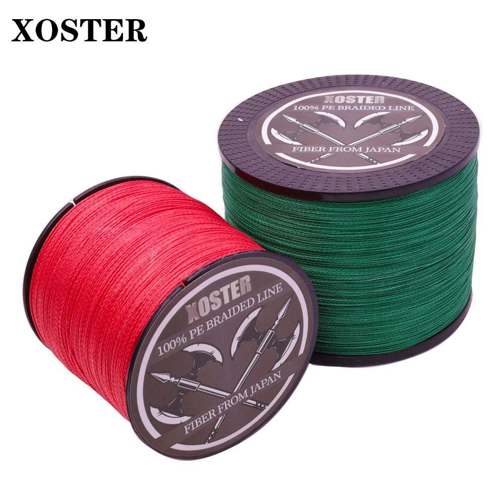 Cuộn Dây Câu Cá Bện 8 Sợi 300M 500M 100% PE Siêu Bền