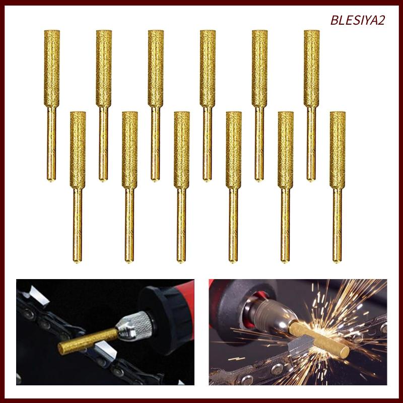 Bộ 2 Mũi Mài Kim Cương Mạ Vàng 4mm