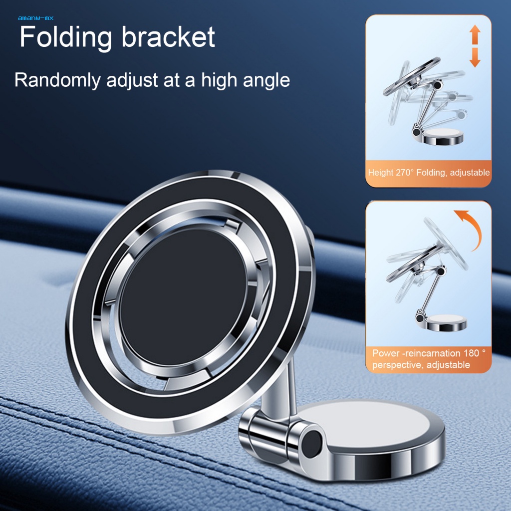 Giá Đỡ ĐiệN ThoạI Xoay 360 Độ° Khung Gắn Bảng Điều Khiển Xe Hơi Thiết Kế Gấp Thông Dụng An Toàn