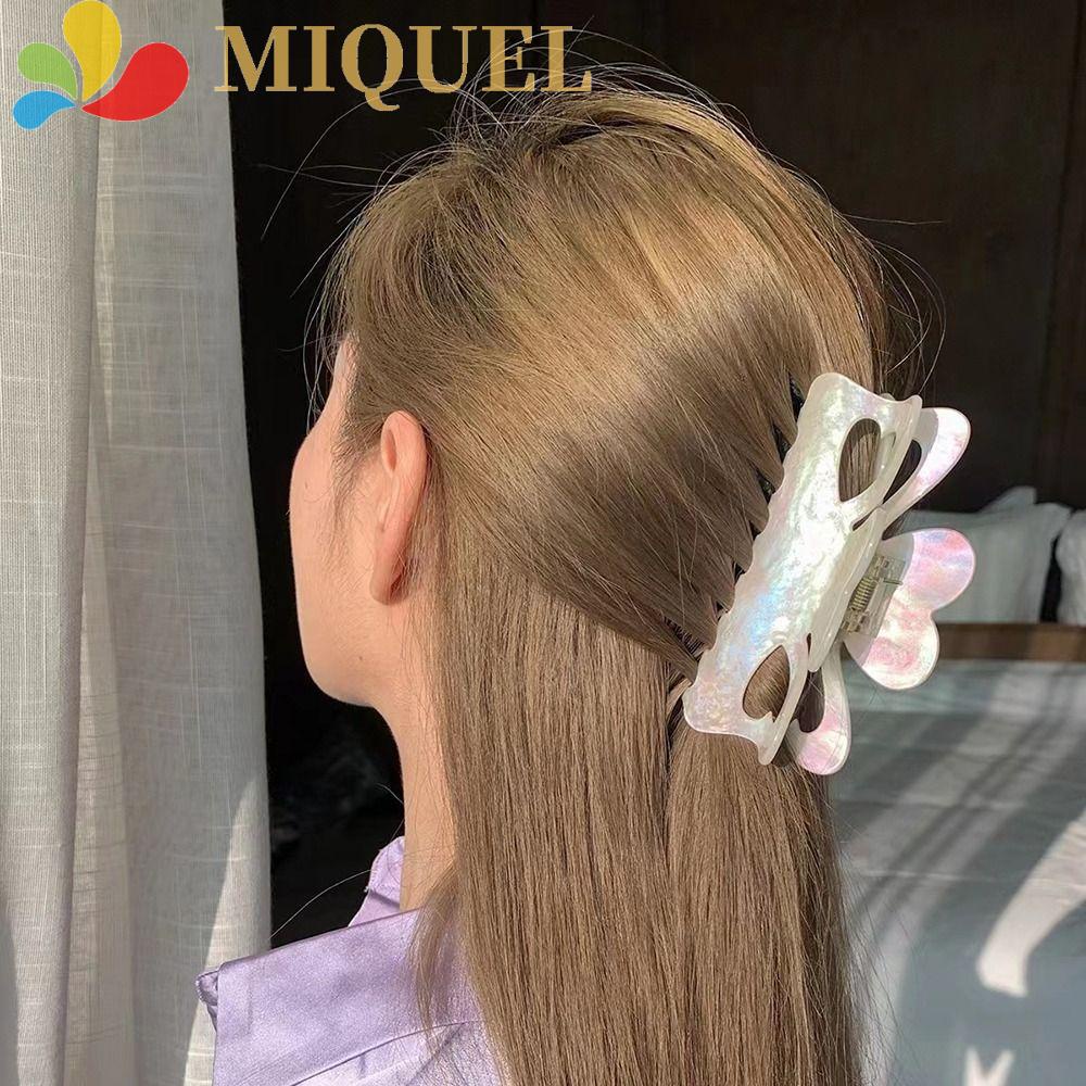 Kẹp Tóc Đuôi Ngựa Cỡ Lớn Hình Trái Tim Thời Trang Thanh Lịch Cho Nữ