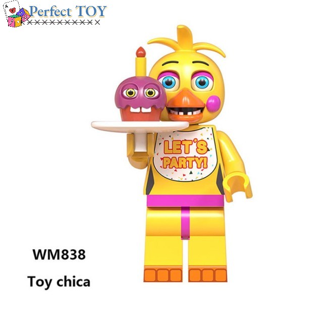 Mô Hình Lego Nhân Vật FNAF / Bonnie / Chica / Foxy / Freddy