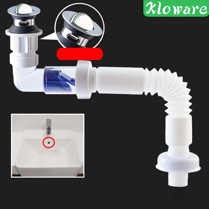 Ống Thoát Nước Dễ Lắp Đặt Cho Bồn Rửa Nhà Bếp / Phòng Tắm / Khách Sạn