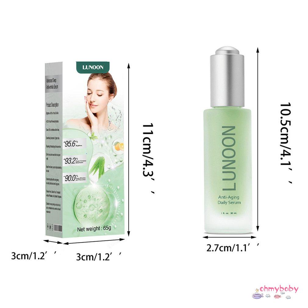 [Ready] Tác dụng chống lão hóa tuyệt vời Quầng thâm Làm sáng da Dưỡng ẩm Ingridiends Tinh chất nhăn sâu [Z/2]