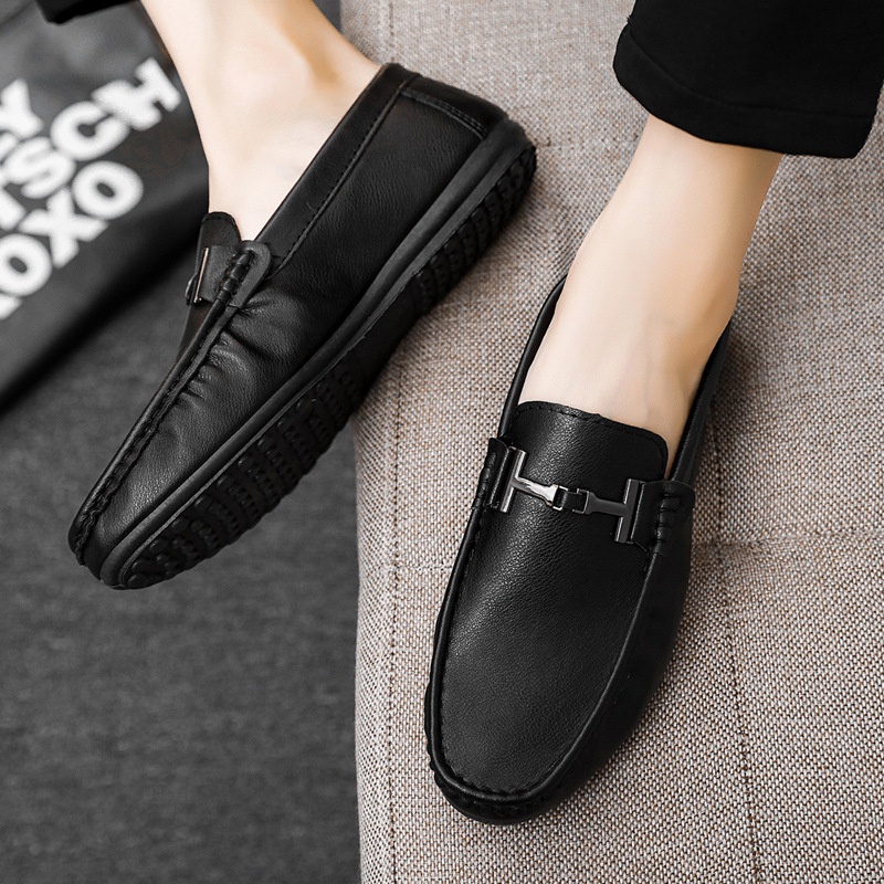 Giày Lười Da Thời Trang Dành Cho Nam