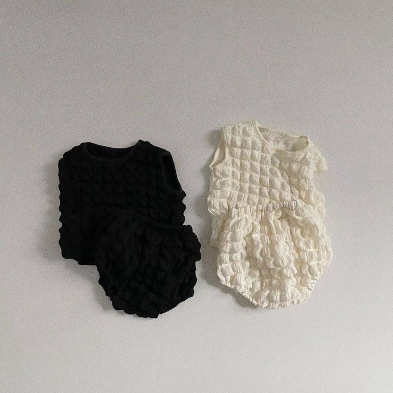 Bộ Áo Thun Không Tay Và Quần Short Thoáng Khí Thời Trang Mùa Hè Cho Bé Gái