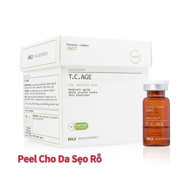 Tinh Chất Peel Cho Da Sẹo Rỗ T.C.AGE Innoaesthetics