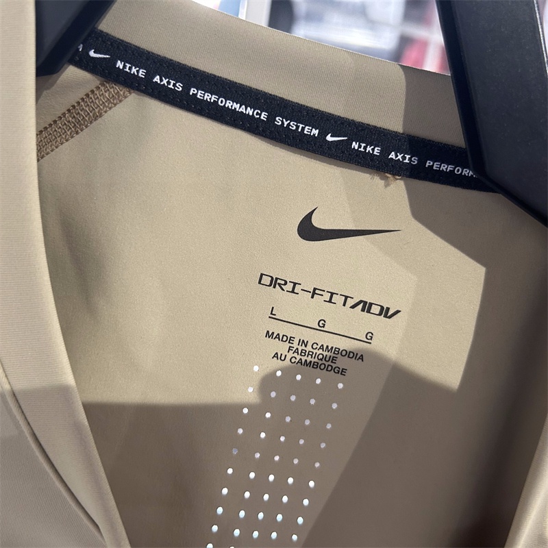 100% ADV A.Ps Nike Vừa Vặn Áo Thun Thể Thao Nam Ngắn Tay Nhanh Khô DQ4819