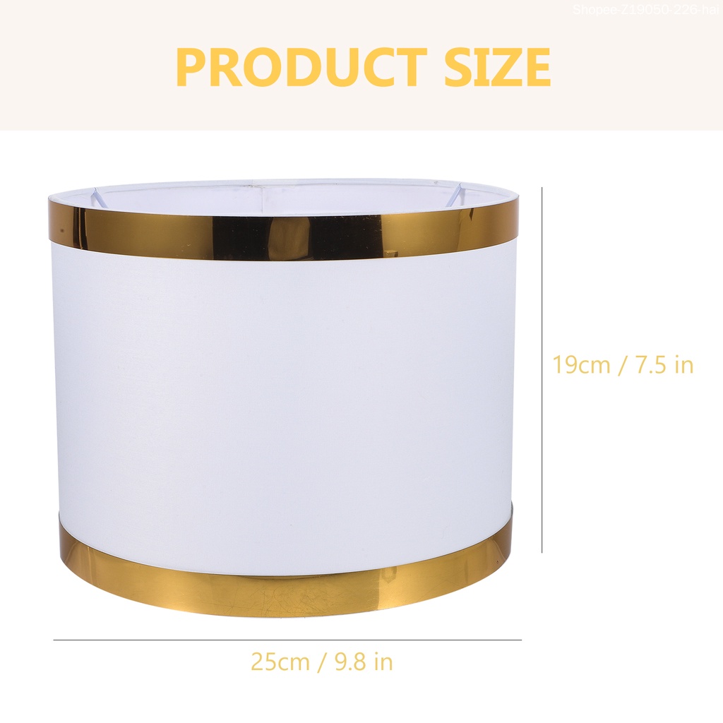 Đèn Treo Tường Hình Trụ 25x25cm Chất Liệu Vải Lanh Và Kim Loại Phong Cách Cổ Điển