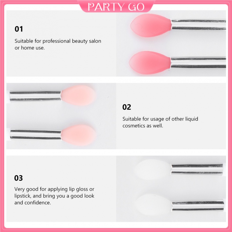 Set 6 Cọ Trang Điểm Mặt Bằng Silicone Tiện Dụng