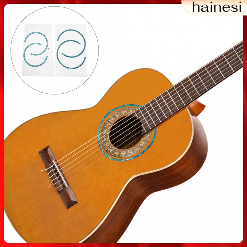 Set 4 Miếng Dán Viền Lỗ Âm Thanh Cho Đàn Guitar