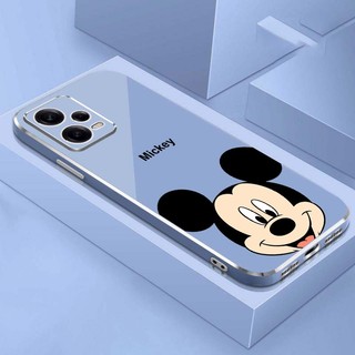 Ốp Điện Thoại Cao Su Chống Sốc Mạ Điện Bóng In Hình Chuột Mickey Sành Điệu Cho Xiaomi POCO X5 Pro X4 Pro 5G X5Pro