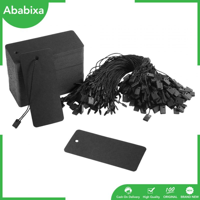 [Ababixa] Set 200 Nhãn Dán Đánh Dấu Mặt Mịn Màng Đánh Dấu Ghi Chú Có Dây Treo Trang Sức Nhỏ