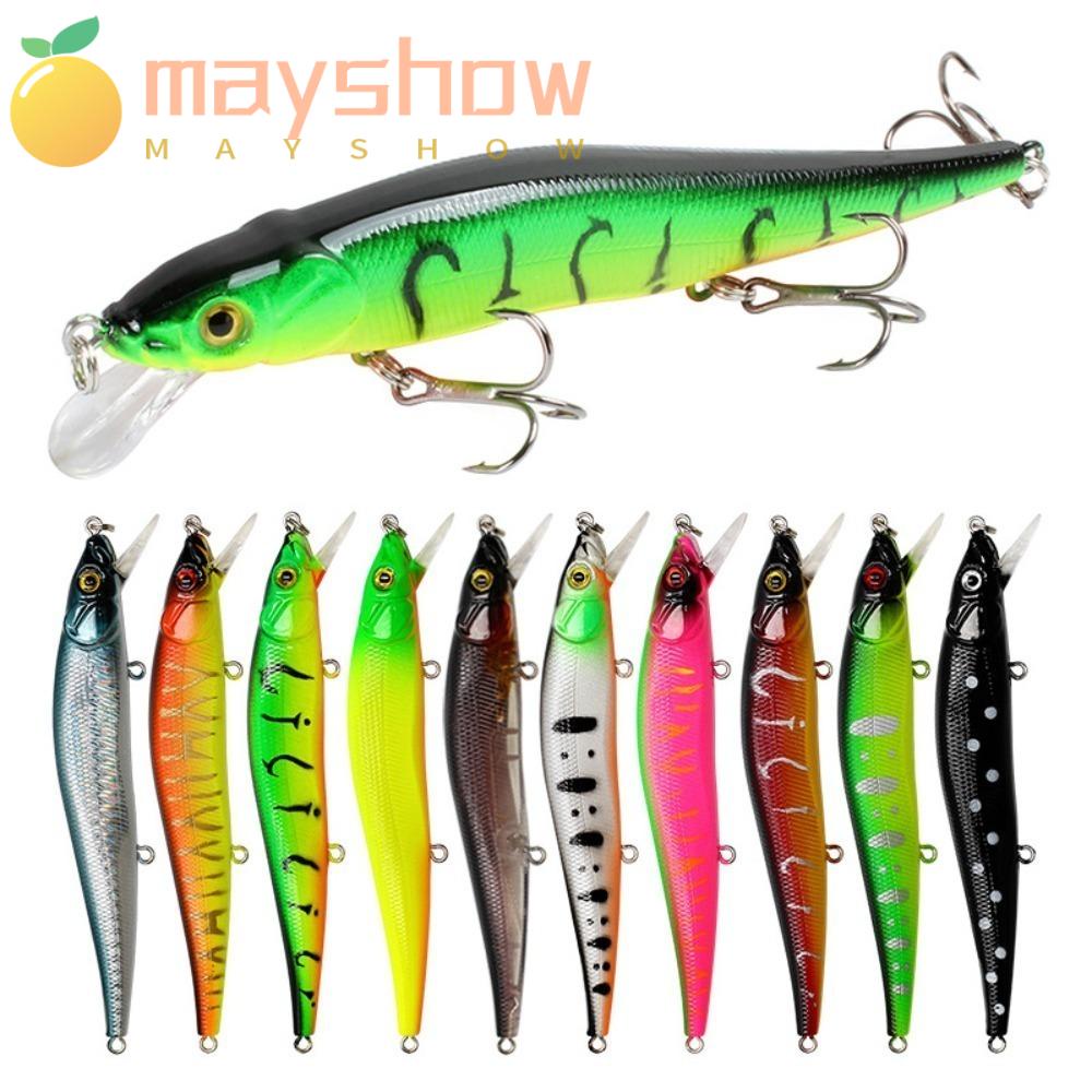 Set 2 Mồi Câu Cá Nhân Tạo 3D 115mm Tiện Dụng