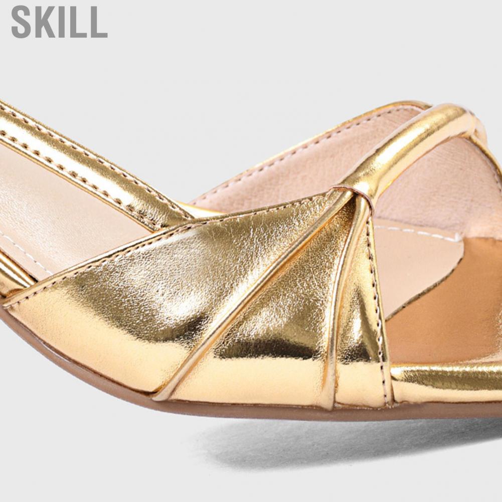 Skill Women Sandal  Comfortable One Band Sandals Wear Resistant for Party