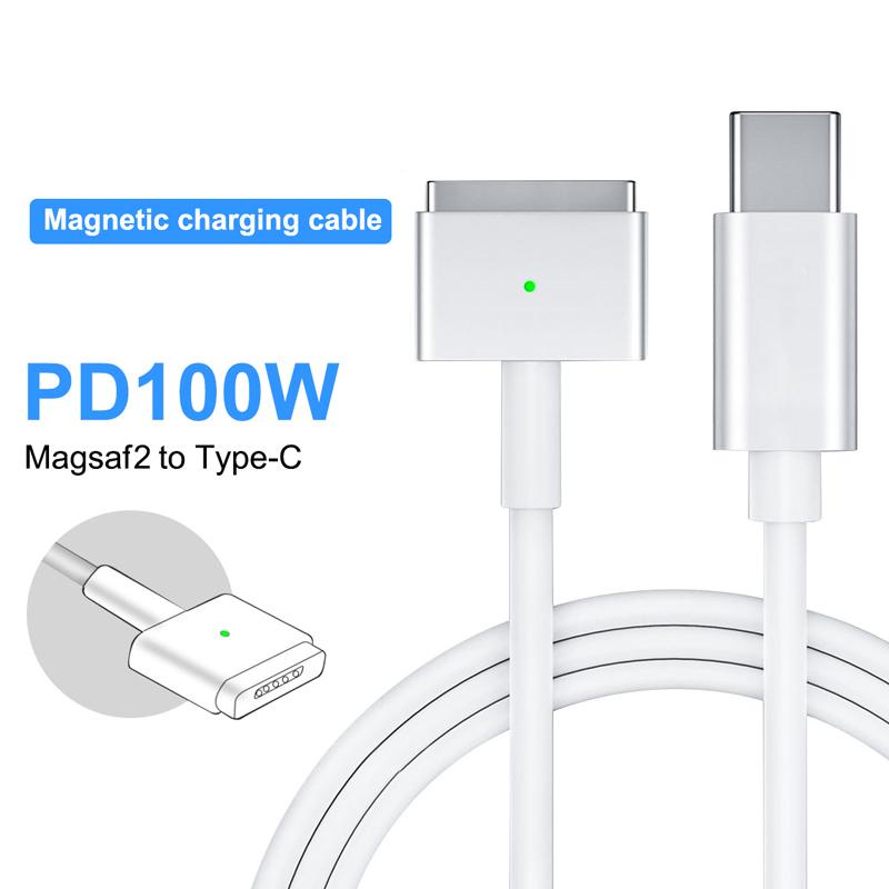 Dây Cáp Sạc Nhanh HdoorLink PD 87W USB C Sang Magesafe 1 / 2 Cho Laptop Macbook Air / Pro